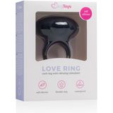 Love Ring Vibrerende Cockring - Zwart