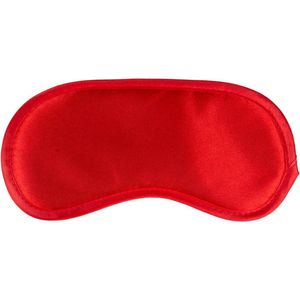 Rood Satijnen Oogmasker