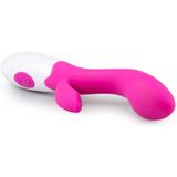 EasyToys Lily Vibrator – Sex Toys voor Vrouwen – 10 Verschillende Vibratiestanden – Met 2 Motoren - Roze