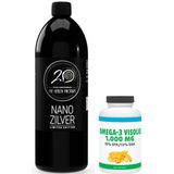 Nano Zilver (15ppm) 1 The Health Factory