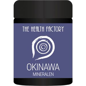 The Health Factory Okinawa Mineralen poeder 50 gram + Gratis Gezonderwinkele Vitamine D3 75mcg 200 capsules
