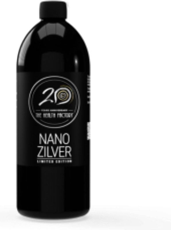 Health Factory - Nano Silver - Colloïdale Zilveroplossing - 500 ml