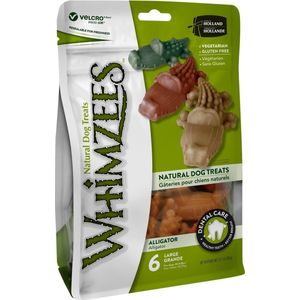 Whimzees Krokodil L - Kauwsnacks - Hond - 11,7cm - 6st