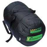 LOWLAND OUTDOOR® Donzen slaapzak - Ranger Comfort - 230 x 80 cm (incl. capuchon) -  1195gr - 0°C - Nylon