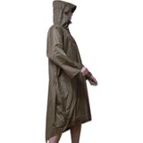 LOWLAND OUTDOOR Wandelponcho - 100% waterdicht (10.000mm) - ademend (8.000g/M²) PFAS vrij! Medium