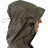 LOWLAND OUTDOOR Wandelponcho - 100% waterdicht (10.000mm) - ademend (8.000g/M²) PFAS vrij! Medium