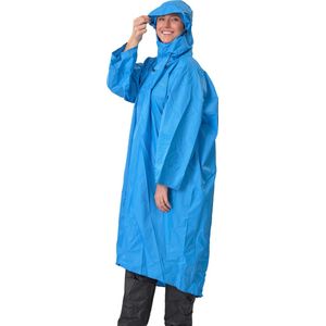 LOWLAND OUTDOOR Wandelponcho - 100% waterdicht (10.000mm) - ademend (8.000g/M²) PFAS vrij! Large