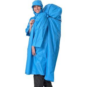 LOWLAND OUTDOOR Rugzakponcho - 100% waterdicht (10.000mm) - ademend (8.000g/M²) - Large - PFAS vrij!