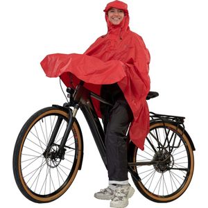 LOWLAND OUTDOOR Fietsponcho - 100% waterdicht (10000mm) - ademend
