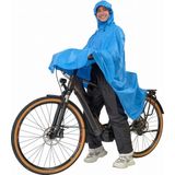 LOWLAND OUTDOOR Fietsponcho 100% waterdicht (10.000mm) - ademend (8.000g/M²) PFAS vrij!