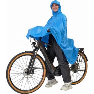 LOWLAND OUTDOOR Fietsponcho 100% waterdicht (10.000mm) - ademend (8.000g/M²) PFAS vrij!
