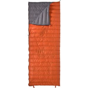 LOWLAND OUTDOOR® Donzen slaapzak - Super compact blanket - 210 x 80 cm - 590gr +8°C