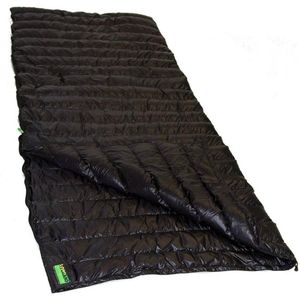 LOWLAND OUTDOOR® Ultra Compact Blanket - Donzen Slaapzak - Gewicht 495g - 210x80 cm