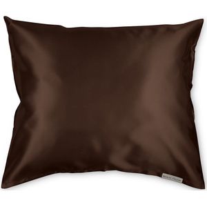 Beauty Pillow® - Satijnen Kussensloop - 60x70 cm - Chocolate Brown