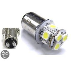 BAY15D smd 8-led wit licht lamp voor auto achterlichten 12V (P21/5W 1157)
