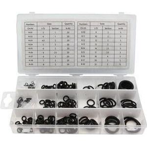 Assortiment intrilrubber o-ringen, metrisch - 225-delig