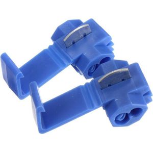 Draad Connectors Aftakklem Blauw 10 stuks