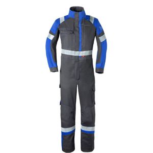 HAVEP - 20290 Overall - Charcoal/Korenblauw - Vlamvertragend - Veiligheidskleding
