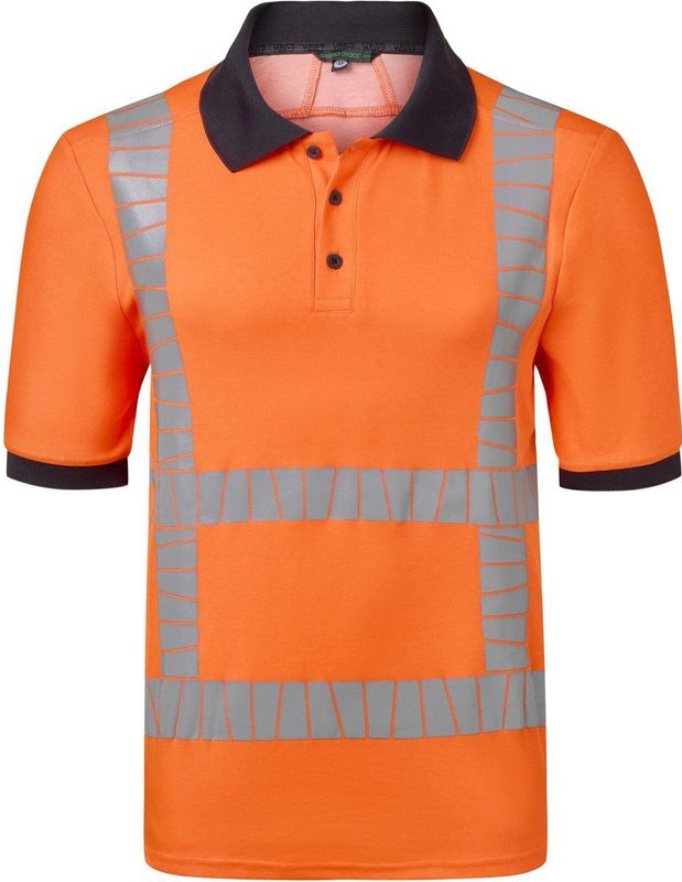 HAVEP RWS+ Polo 10084 - Werkpolo - Blauw - Piqué Stof - Organisch Katoen