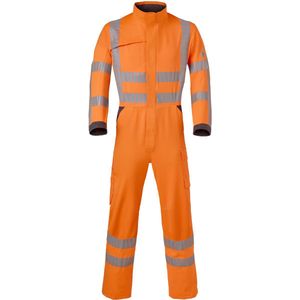 HAVEP - 20482 - Overall - Fluo Oranje/Charcoal - Stretch RWS+