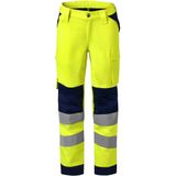HAVEP 80621 Damesbroek Multi Protector+ Fluo Geel/Marine maat D50