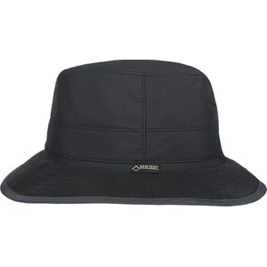 Hatland - Stoffen hoed voor volwassenen - Amundson Gore-Tex - Zwart - maat S (55CM)