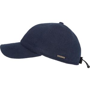 Hatland - Baseball cap voor heren - Lenox - Blauw - maat S/M (56CM)