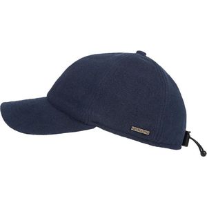 Hatland - Baseball cap voor heren - Lenox - Blauw - maat L/XL (60CM)