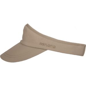 Hatland - Novel - Zonneklep - Khaki - UPF50+ Bescherming - Waterbestendig