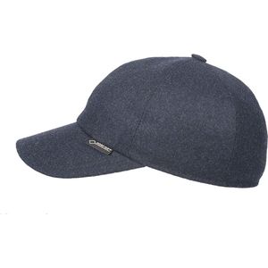 Hatland - Baseball cap voor volwassenen - Ruston Gore-Tex - Donkerblauw - maat M (57CM)