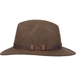 Hatland - Wollen hoed voor volwassenen - Stanfield - Olijfgroen - maat S (55CM)