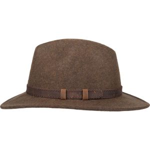Hatland - Wollen hoed voor volwassenen - Stanfield - Olijfgroen - maat XL (61CM)