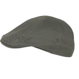 Hatland - Ivy cap voor heren - Mayfield - Olijfgroen - maat XL (61CM)