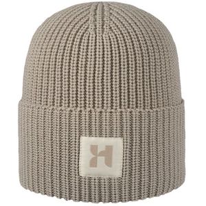 Hatland - Darik - Merino Wollen Muts - Beige - Unisex