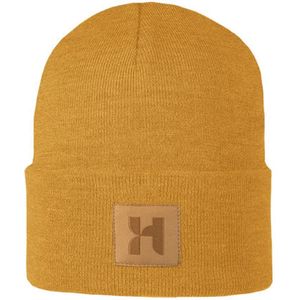 Hatland - Dogan - Wollen Muts - Mustard - Heren Mutsen