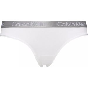 Calvin Klein dames Radiant Cotton thong, string, wit