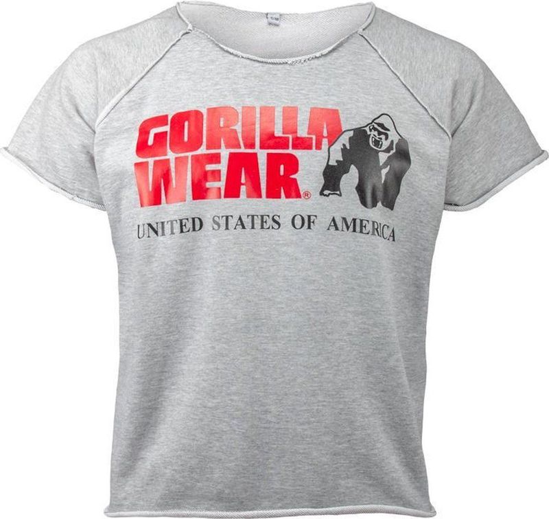 Gorilla Wear Classic Workout Top - Grijs