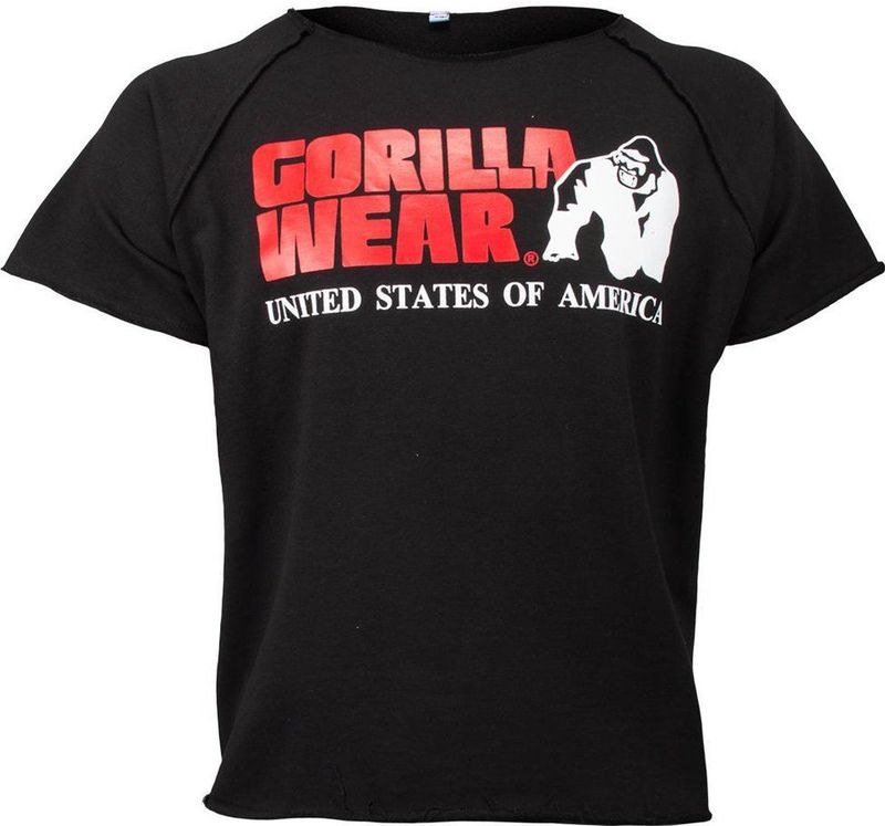 Gorilla Wear Classic Workout Top - Zwart