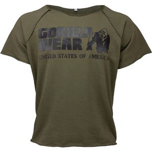 Gorilla Wear Classic Workout Top - Legergroen