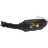 Gorilla Wear 6 Inch Leren Sportriem - Halterriem - Mannen - Krachttraining - Zwart/Goud - S/M