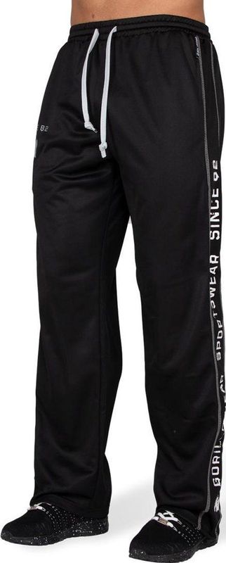Gorilla Wear Functional Mesh Trainingsbroek - Zwart/Wit