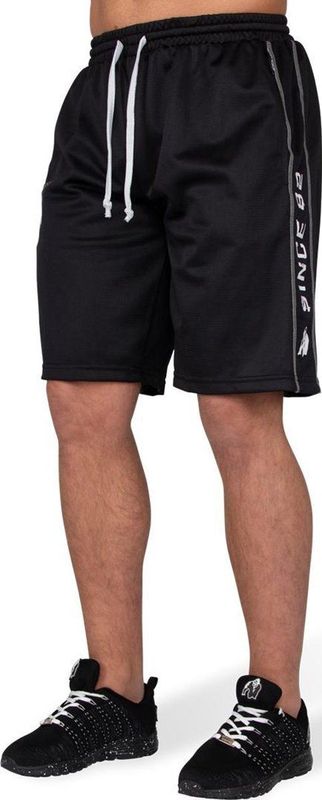 Gorilla Wear Functional Mesh Short (Zwart/Wit)