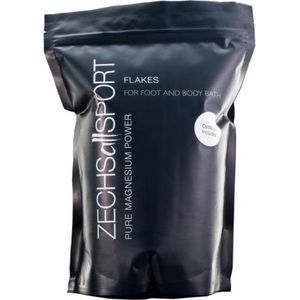 ZechsallSport Flakes - Badmiddel - Stazak 1 KG - Pure Magnesium met 100gr OptiMSM - Maakt sneller herstel mogelijk