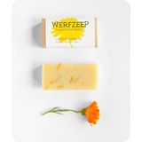 Werfzeep Calendulazeep - Natuuurlijke zeep - voor Gevoelige Huid - 100 gram