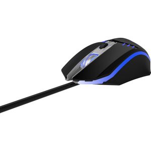 Qware - Dallas - Gaming-muis - RGB - 1.5 Meter Kabel