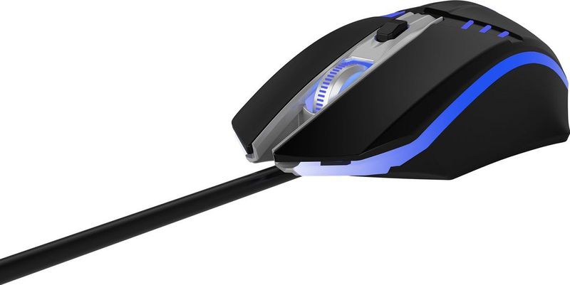 Qware - Dallas - Gaming-muis - RGB - 1.5 Meter Kabel