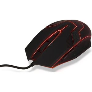 Qware - Eugene - Gamingmuis - RGB - 1.5 Meter Kabel