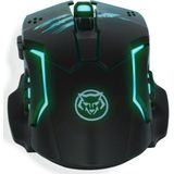 Qware - Phoenix - Draadloze Gamingmuis - Zwart - Ergonomisch Ontwerp