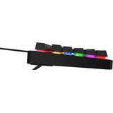 Qware - Houston - Gamingtoetsenbord - Zwart - Mechanisch - RGB-verlichting