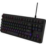 Qware - Houston - Gamingtoetsenbord - Zwart - Mechanisch - RGB-verlichting